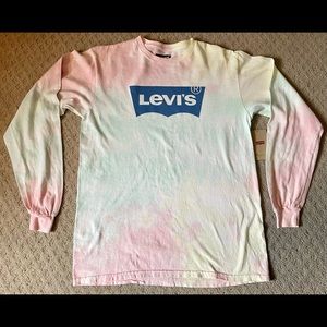 Levis long sleeve Tye Dye Shirt